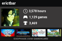 Exophase gaming stats